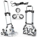 Stair Climbing Cart, 220 LBS Aluminum Stair Climber Dolly, Heavy Duty Folding by DIAMONDFORGEOFFICIAL