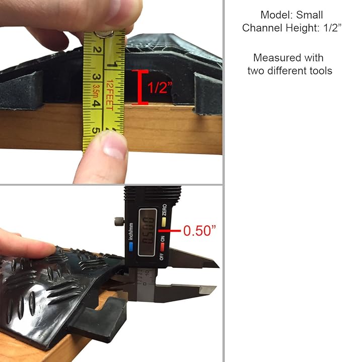 Electriduct Drop Trak Cable & Hose Protector Cord Cover - Image 3