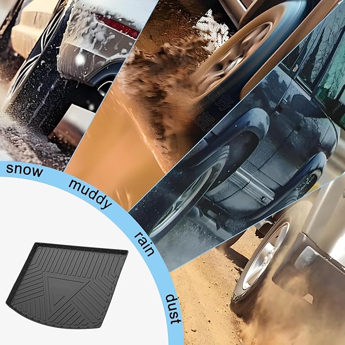 Escape Cargo Mat, All Weather Rear Trunk Tray Cargo Liners Protector Custom Fit - Image 2