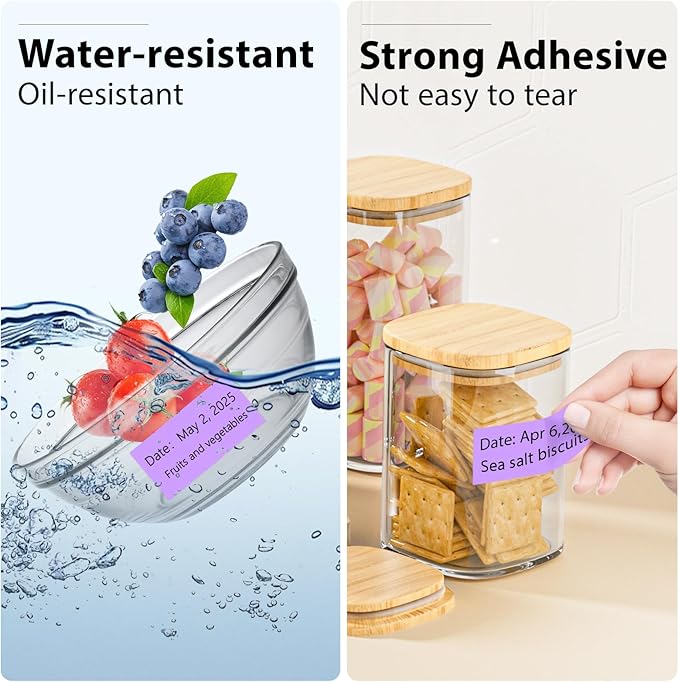 1x2 Inch Thermal Labels, Waterproof Removable Blank Stickers - Image 4