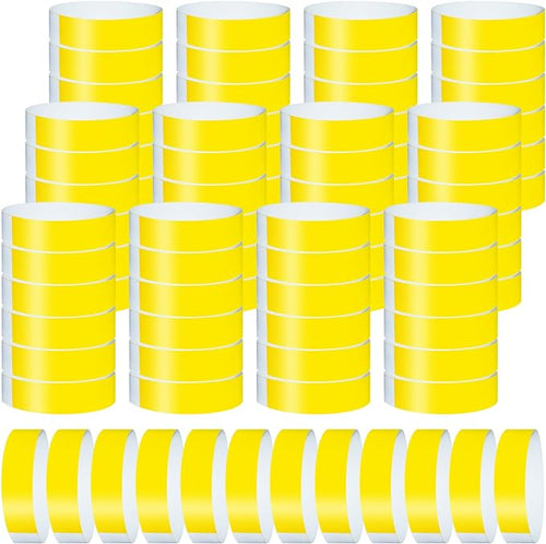 1200 Pcs Plastic Paper Wristbands by Wiyodaho
