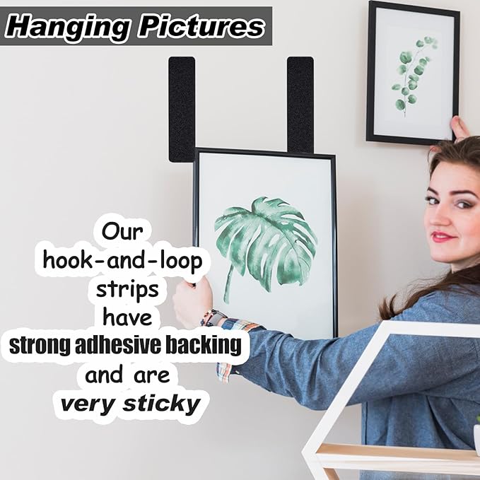 40Sets-1x4 inch Hook&Loop Strips - Image 5