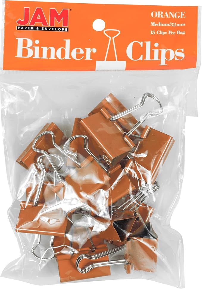 JAM PAPER Colorful Binder Clips - Image 7