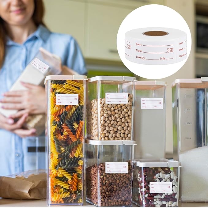 Dissolvable Labels, 1Rolls 500 Pieces 1 x 2 Inch Dissolvable Stickers Labels - Image 6