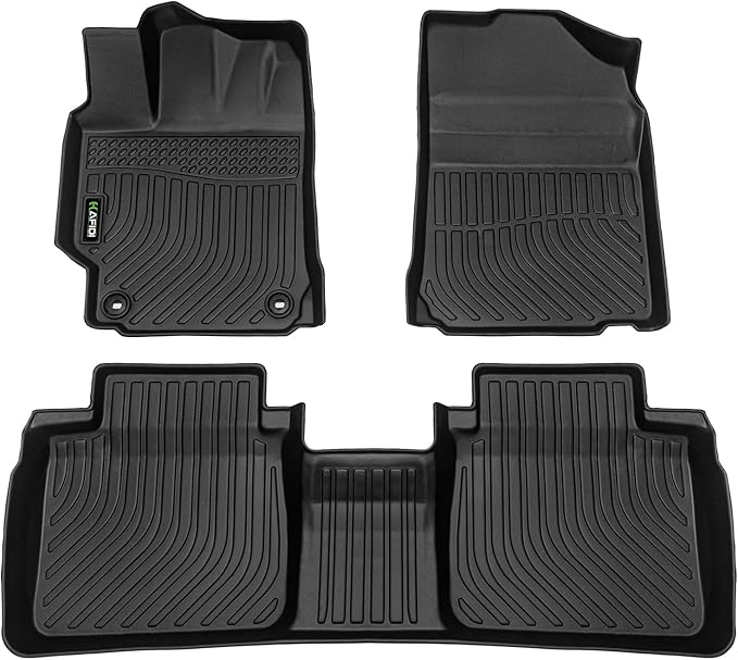 HAFIDI® Floor Mats Fit for Toyota Camry 2012-2017 All Weather Protection TPE by HAFIDI