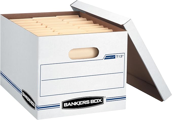 Bankers Box 30-Pack Basic Duty File Storage Boxes - Image 7