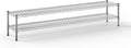 14" Deep x 72" Wide x 14" Height Wire Shelving Kit | 2-Tier | NSF Commercial by Regal+Altair