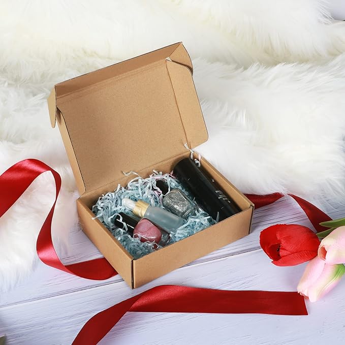 Trwcrt Shipping Boxes 7x5x2 Set of 20, Corrugated Cardboard Box - Image 5
