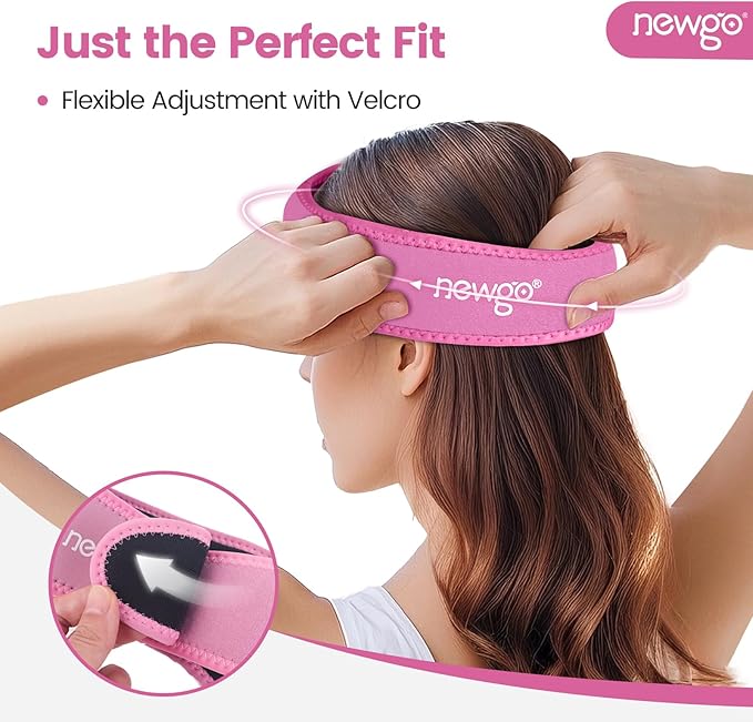 NEWGO Headache Ice Pack Head Wrap - Image 4