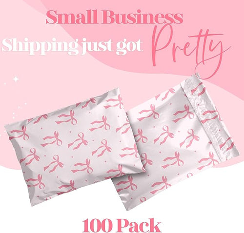 14.5x19 Designer Poly Mailer 100 Pack Heavy Duty Waterproof Self Seal Shipping - Image 2