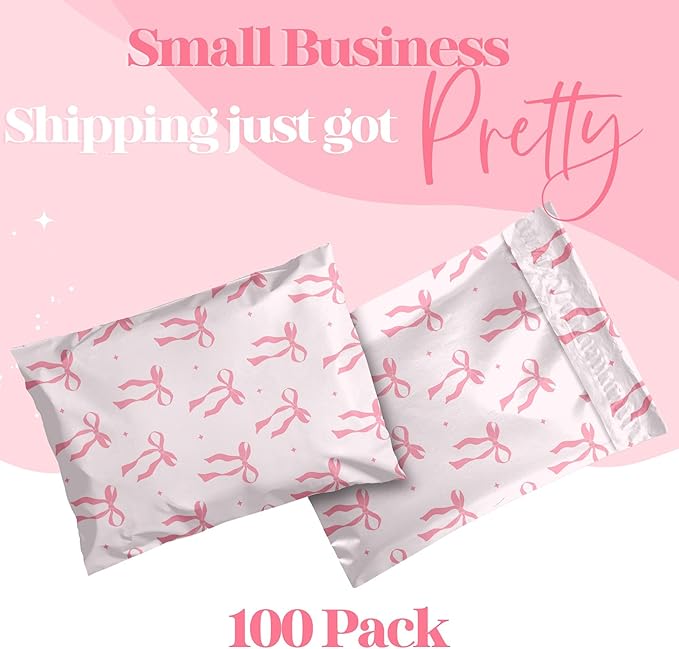 10x13 Designer Poly Mailer 100 Pack Heavy Duty Waterproof Self Seal Shipping - Image 2