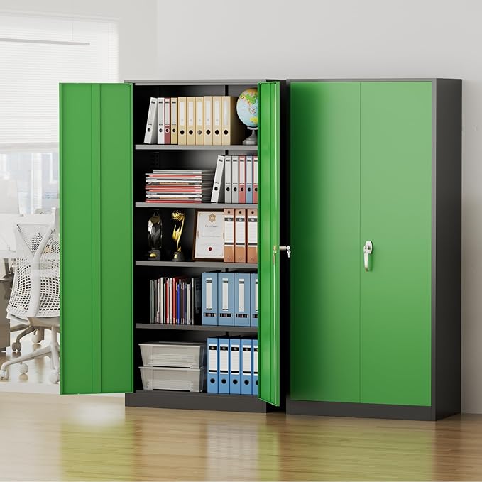 Pataku Metal Storage Cabinet, File Cabinets - Image 2