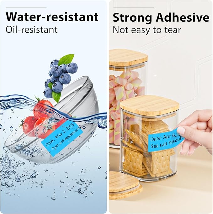 1x2 Inch Thermal Labels, Waterproof Removable Blank Stickers - Image 4