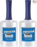 TAPEBEAR Mini Clear Stretch Wrap Film 80 Gauge 5" x 1000Ft, Shrink Wrap Roll by TAPEBEAR