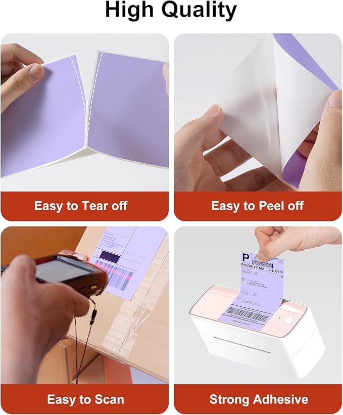 Phomemo 4x6 Thermal Labels for Shipping Label Printer - Image 5