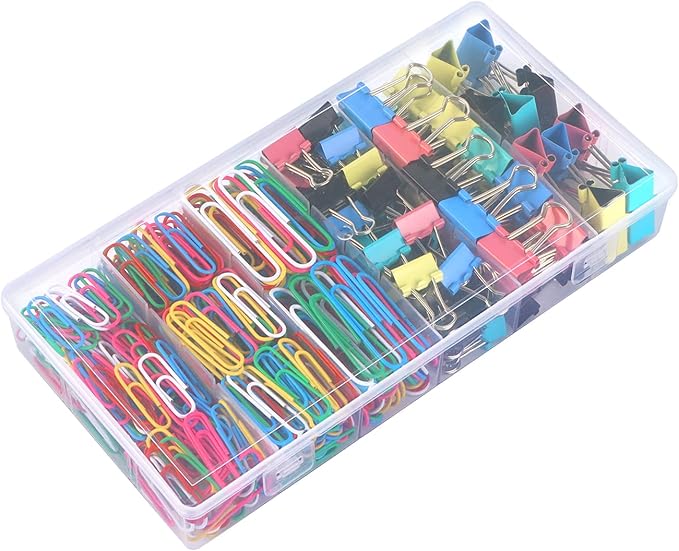 Paper Clips Binder Clips by AnutriON