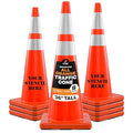 Xpose Safety 36 Inch Orange Traffic Cones Heavy Duty 12lb by XposeSafety