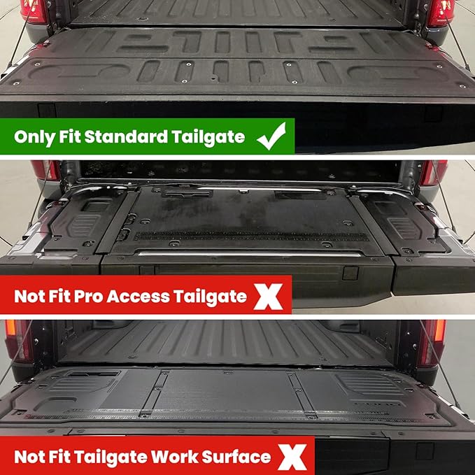 LASFIT Tailgate Mat for Ford F-150 2021-2026 Truck Tailgate Liner All Weather - Image 2