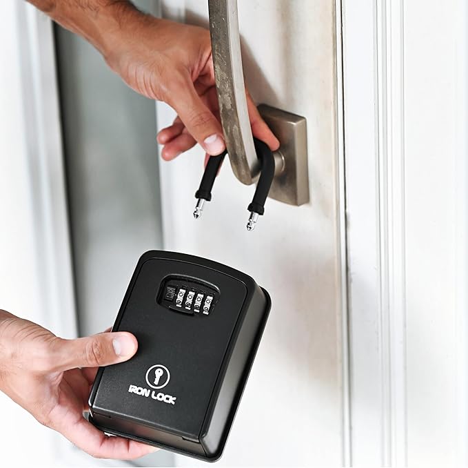 Iron Lock® Key Lock Box Portable - Image 5
