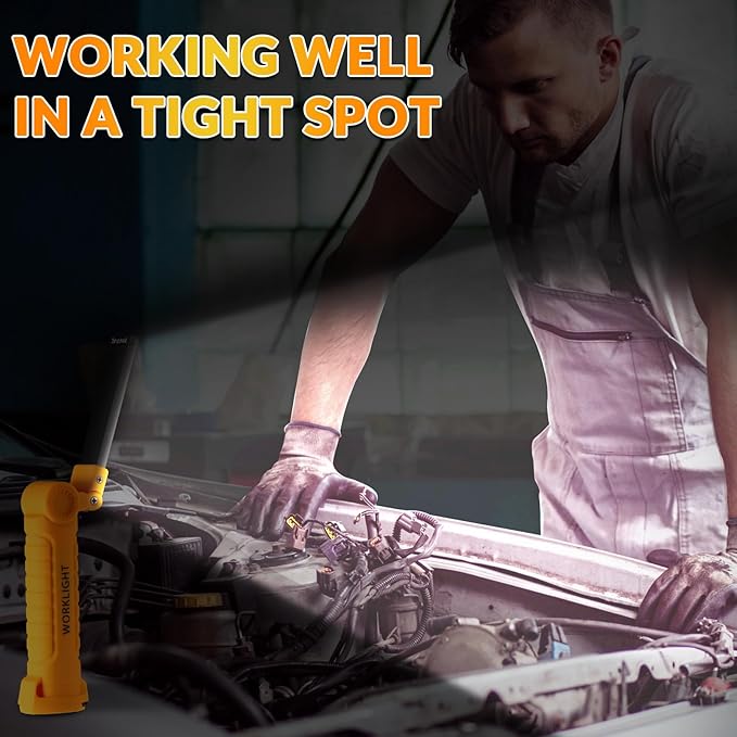 Mudder 6 Pcs LED Work Flashlights - Image 6