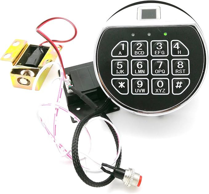 Yosec Biometric Gun Safe Lock Replacement, Digital Code Fingerprint Lock - Image 4