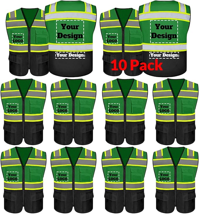 Safety Vest Customize Logo by evershare
