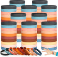 Liliful 100 Pcs Silicone Rubber Wristbands Rubber Wristband Bracelet Bands by Liliful