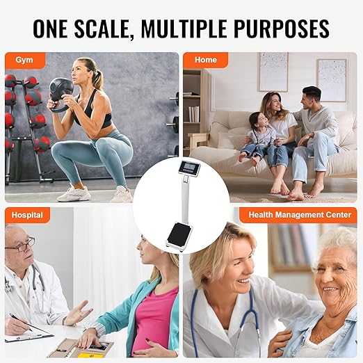 VEVOR Medical Digital Scale, Professional Physician Scale - Image 6