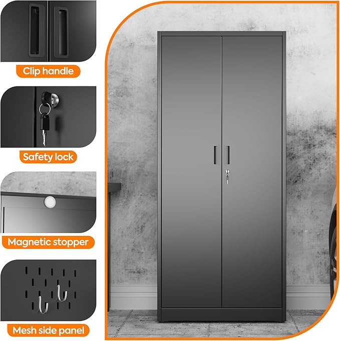 Broom Closet Storage Cabinet - Image 3