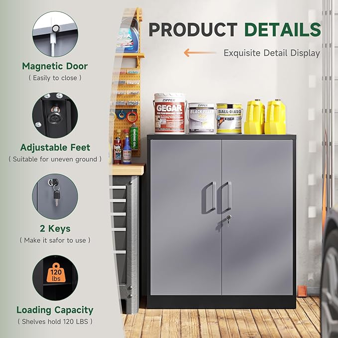 Letaya Metal Storage Cabinets - Image 4