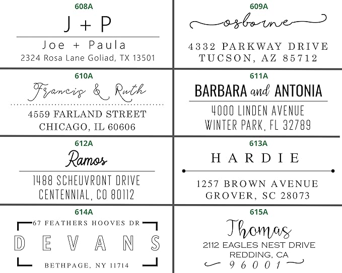 Address Stickers Custom Return Address Labels Roll White Self Adhesive - Image 3
