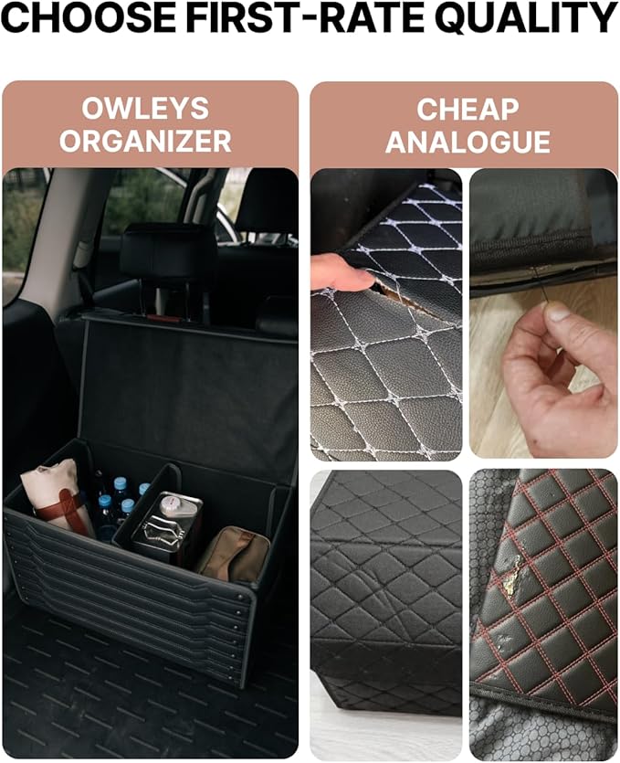 Owleys Trunk Storage 17.7" Collapsible Crate - Image 6