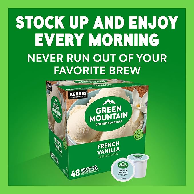 Green Mountain Coffee Roasters French Vanilla Coffee, Keurig Single-Serve K-Cup - Image 15