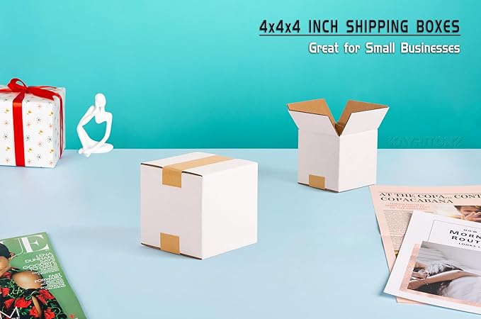 4x4x4 inch Small Shipping Boxes, Gifts Wrapping, 25 Pack - Image 6