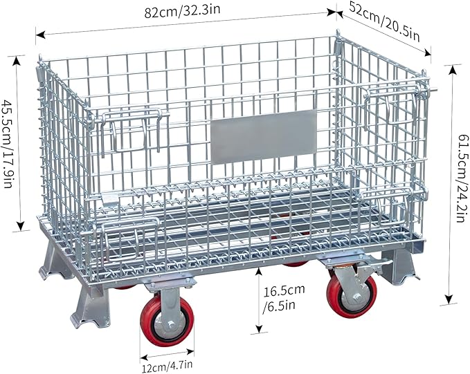 Collapsible Wire Mesh Container - Image 2
