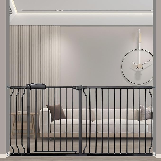 Extra Wide 62-67 Inch Baby Gates by SmartDesignBigProtection