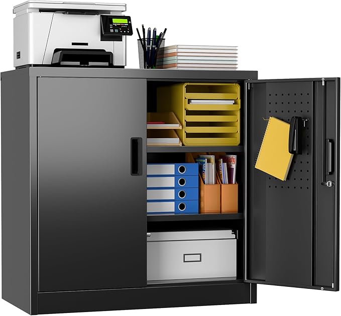 Metal Storage Cabinet, Garage Storage Cabinet - Image 9