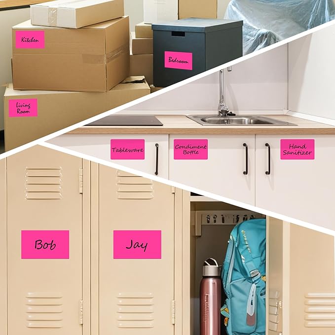 500 Pcs Large Moving Labels for Boxes 3 ×5 Inch Vinyl Self Adhesive Rectangle - Image 5