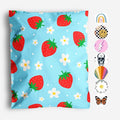 10x13 Poly Mailers – Summer Strawberries – Waterproof, Tear-Resistant Shipping by PackageMint