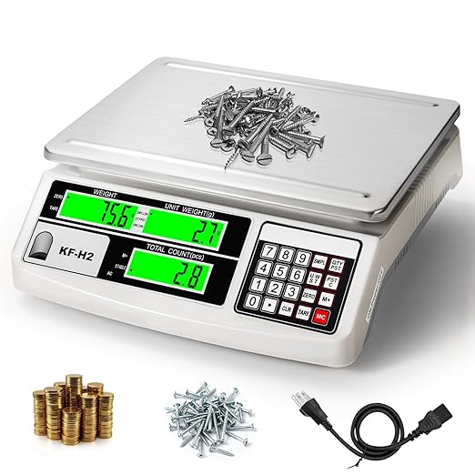 MEIYA Industrial Counting Scale, 30kg/0.5g Digital Coin Scale by MEIYA