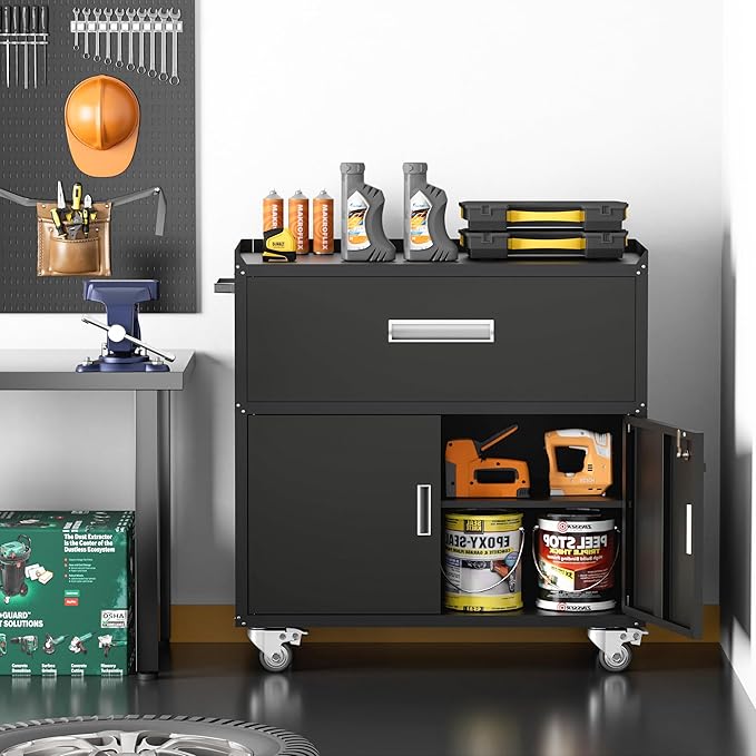Metal Garage Storage Cabinet - Image 2
