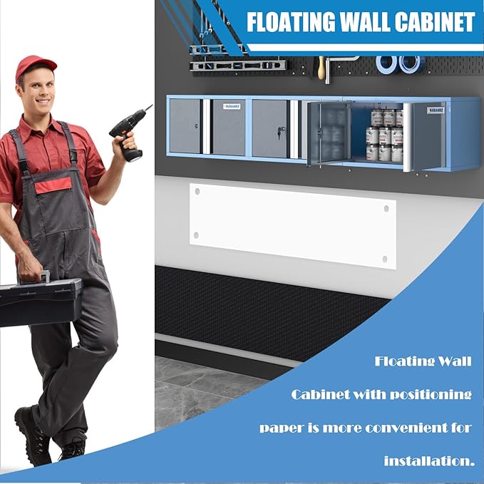LARBANKE Metal Storage Cabinet System - Image 6
