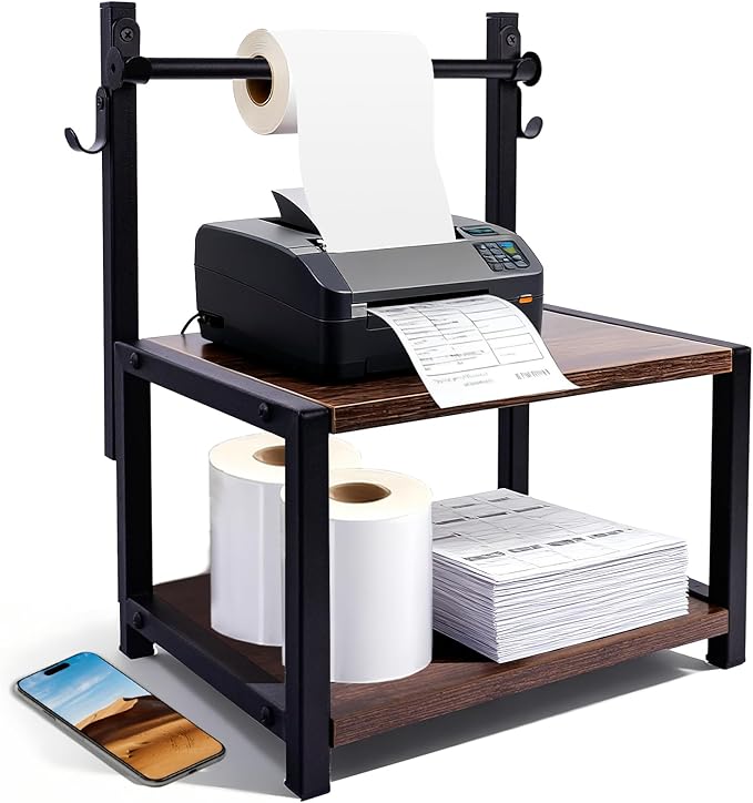 Label Holder for Rolls and Fan-Fold Labels by Unknown