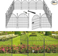 Garden Fencing Animal Barrier 24 Panels, 32 in x 54 Ft No Dig Fences by Okaygardn