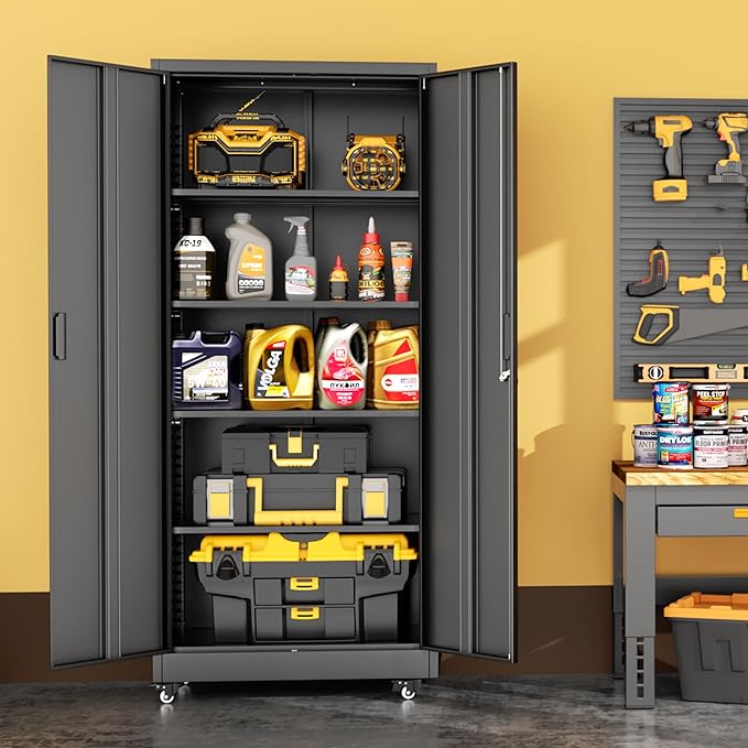 INTERGREAT Metal Storage Cabinet - Image 2