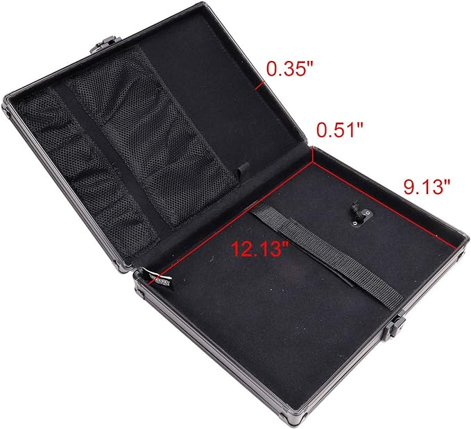 Vaultz Locking Storage Clipboard, 2.15 x 12.75 x 9.75 Inches, Tactical Black - Image 4