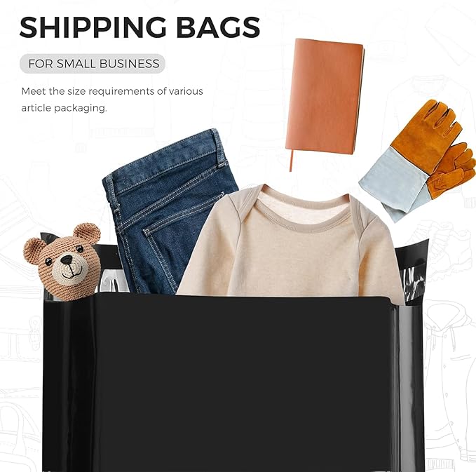 Metronic Poly Mailers 10x13 100 Pcs | Small Shipping Bags - Image 7
