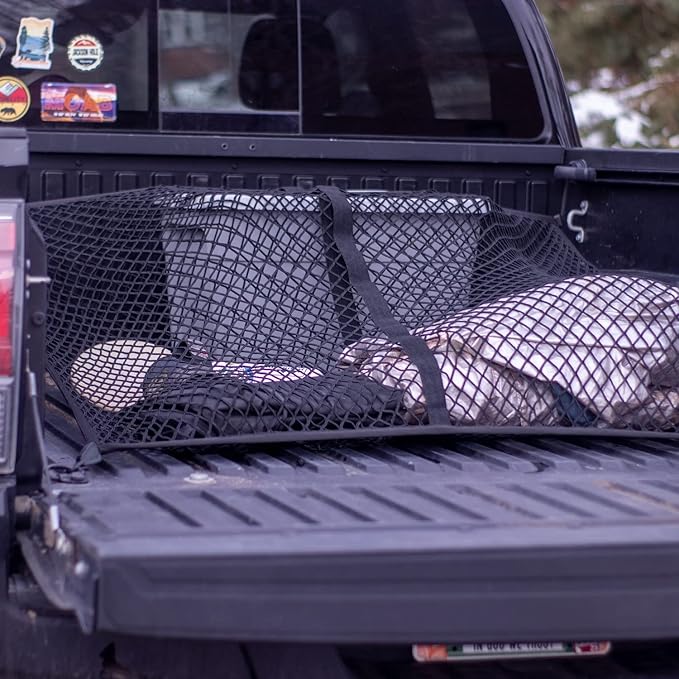 Highly Elastic Cargo Net, Simple Truck Bed Cargo Mesh Organizer, Suitable - Image 6
