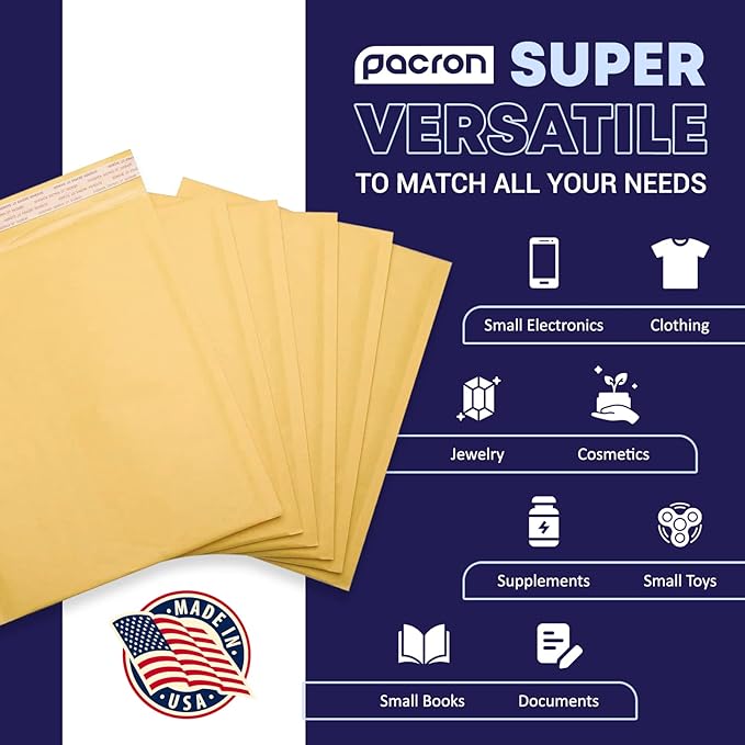 Kraft Bubble Mailer - Image 7