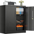 SUNCROWN Metal Storage Cabinets, 36”Locking Cabinet by HOME